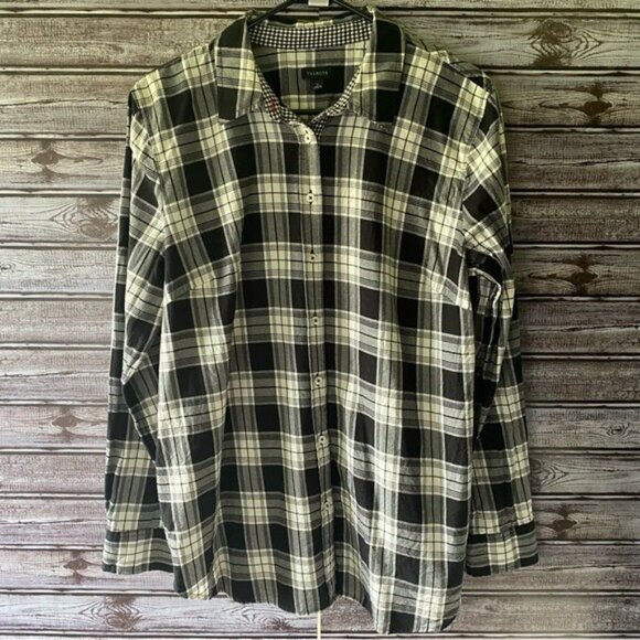 Talbots Women's Long-Sleeved Button-Down Top Size‎ L - Picture 1 of 7